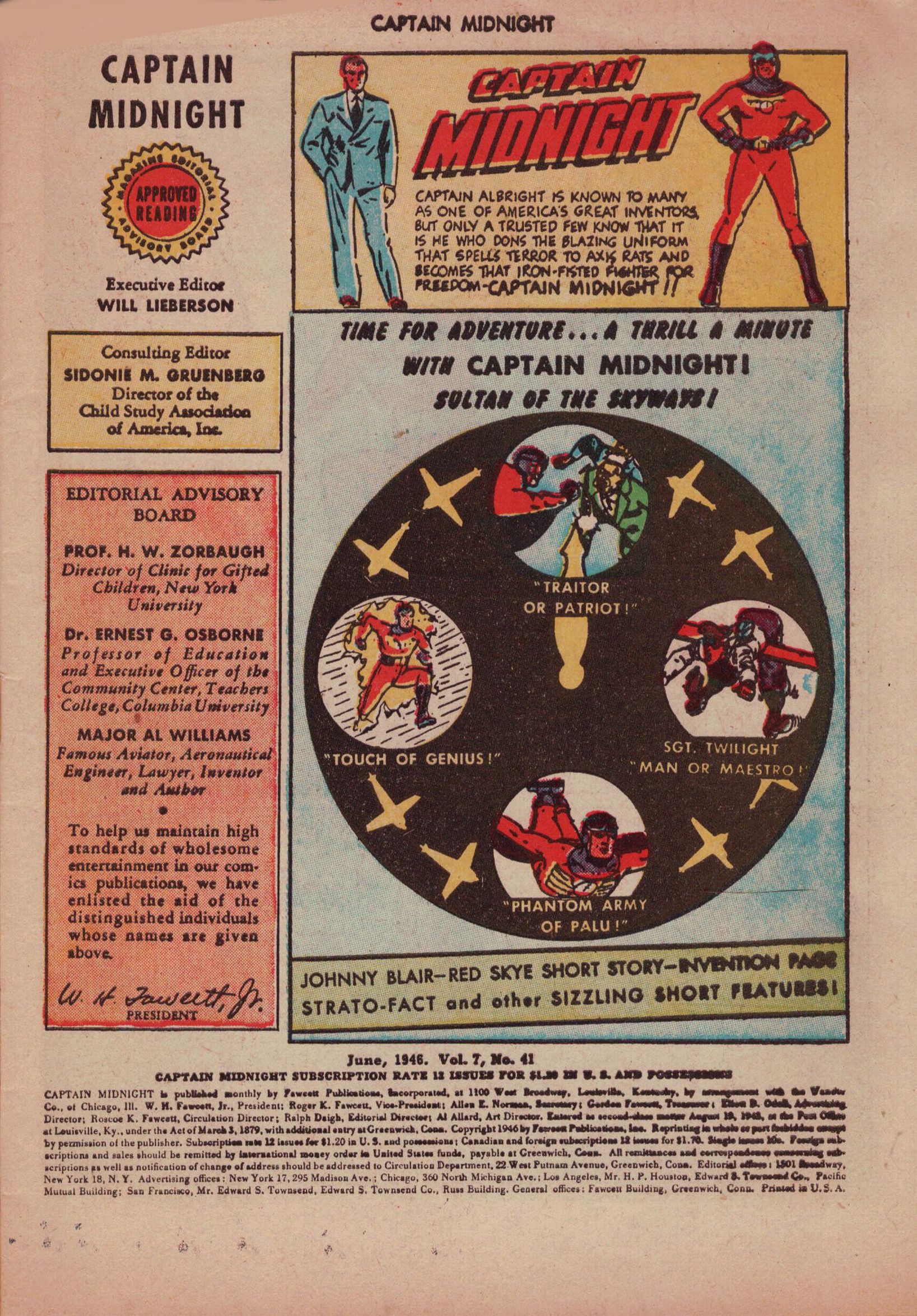 Read online Captain Midnight (1942) comic -  Issue #41 - 3