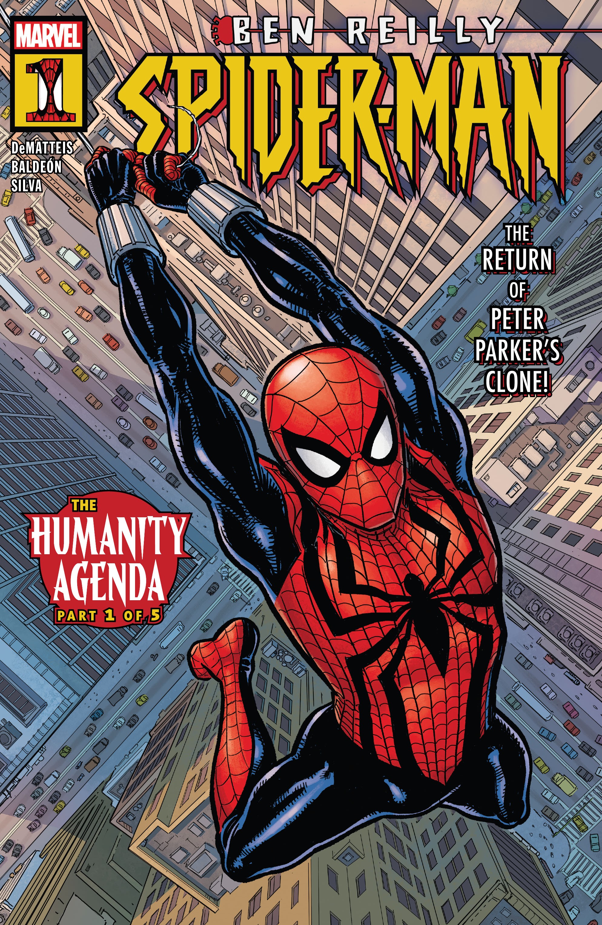 Read online Ben Reilly: Spider-Man comic -  Issue #1 - 1