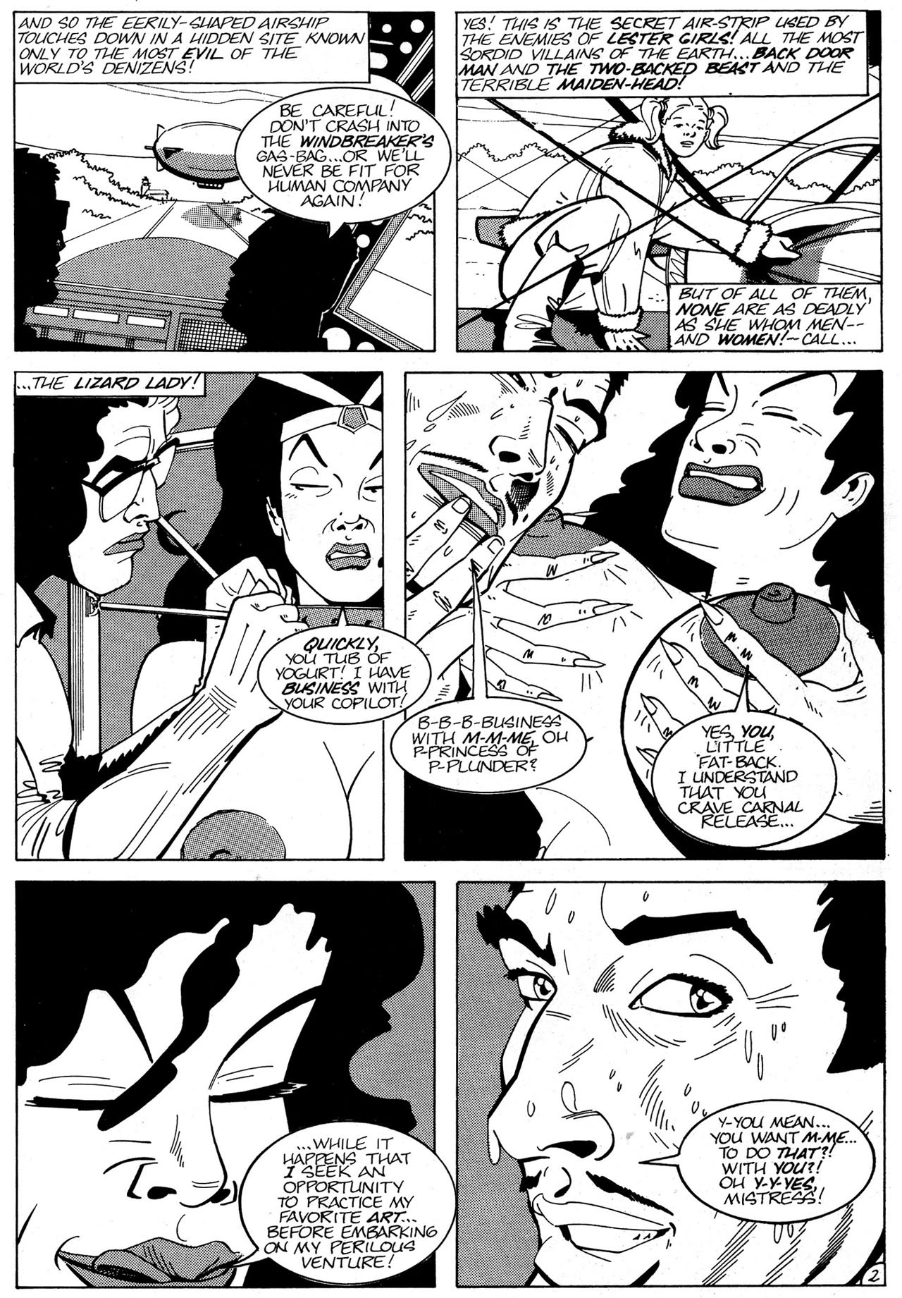 Read online Lizard Lady comic -  Issue #2 - 4