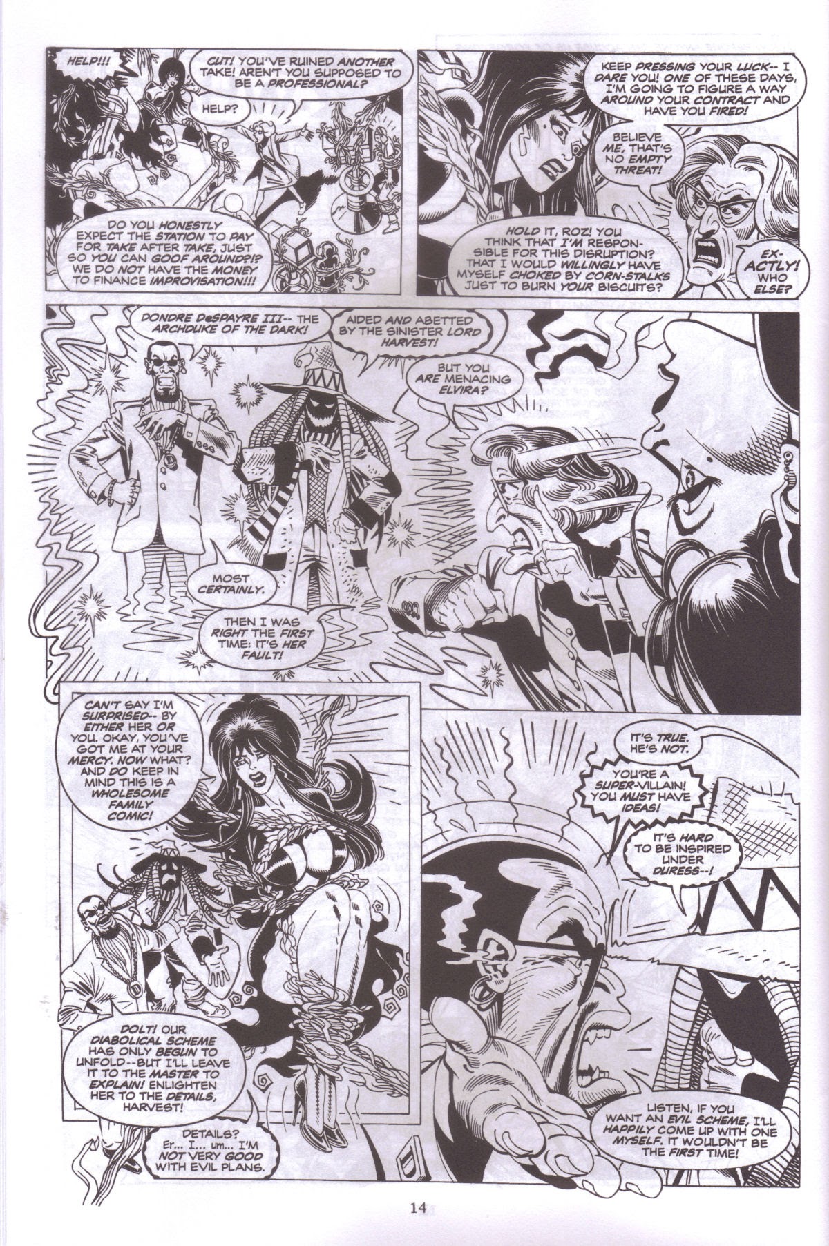 Read online Elvira, Mistress of the Dark comic -  Issue #165 - 16
