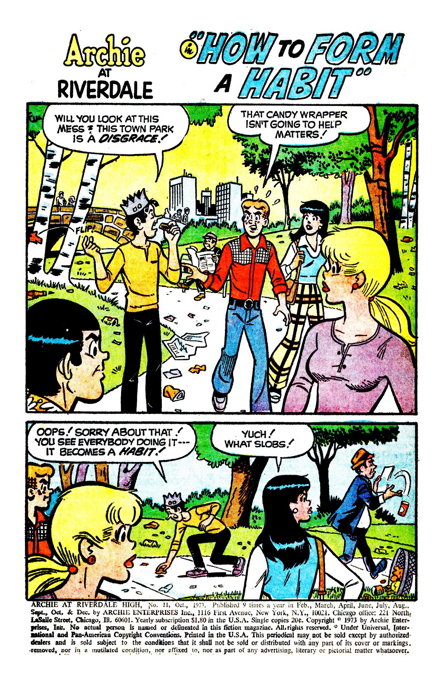 Read online Archie at Riverdale High (1972) comic -  Issue #11 - 3