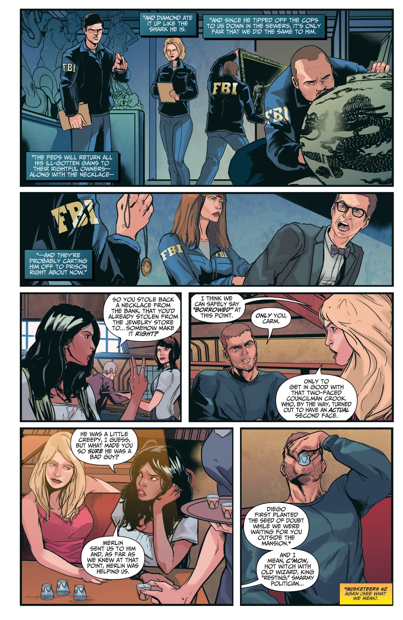 Read online The Musketeers comic -  Issue #3 - 17