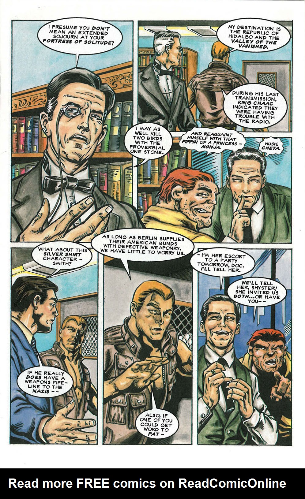 Read online Doc Savage: The Man of Bronze comic -  Issue #1 - 17