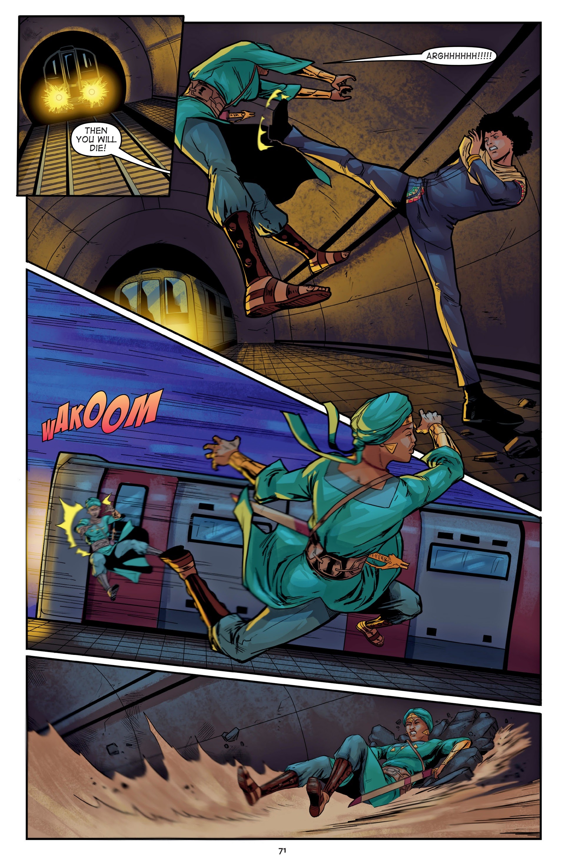 Read online Malika: Warrior Queen comic -  Issue # TPB 2 (Part 1) - 73