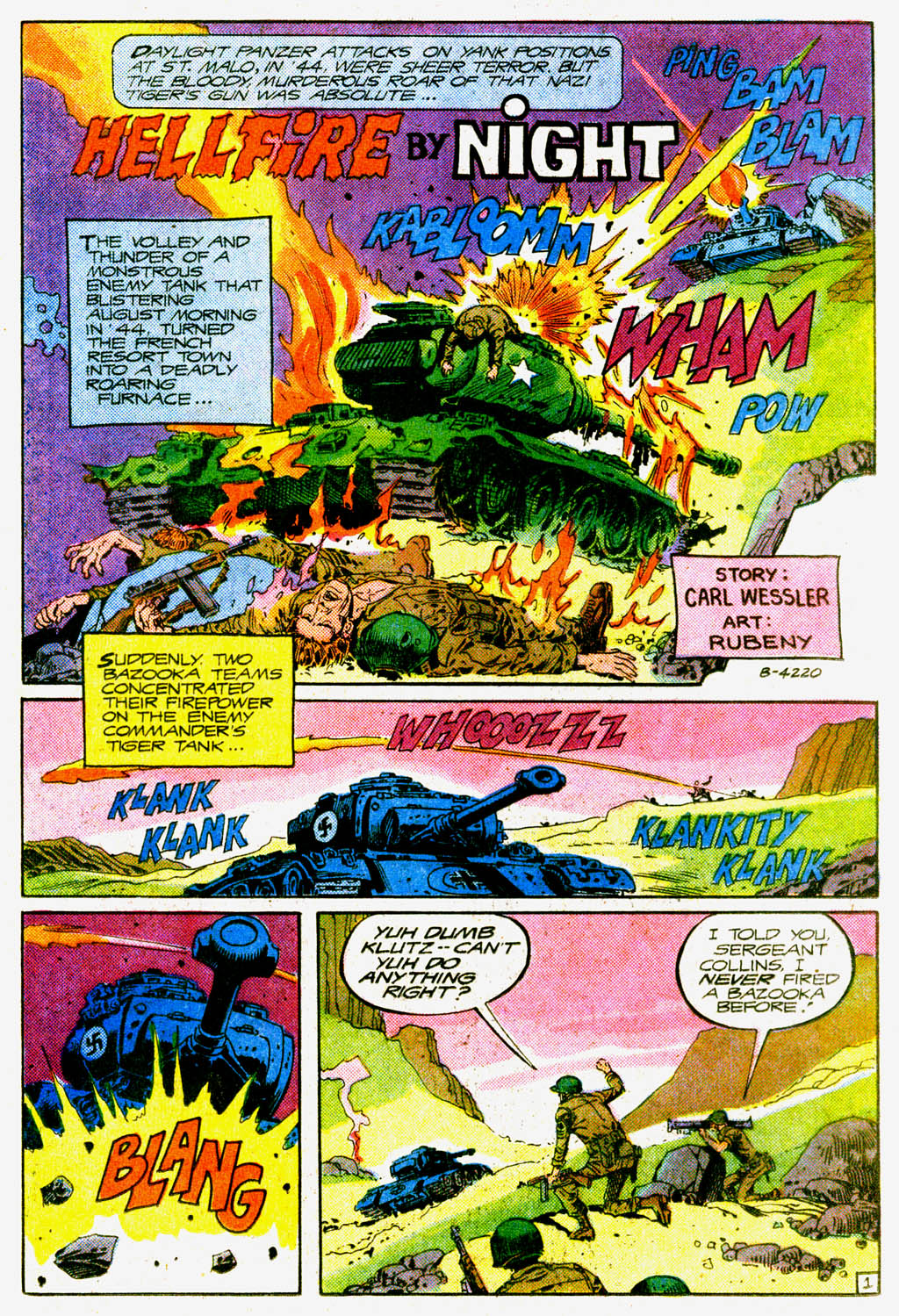 Read online G.I. Combat (1952) comic -  Issue #278 - 26