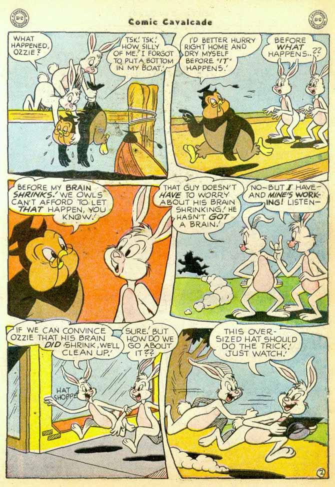 Read online Comic Cavalcade comic -  Issue #35 - 45