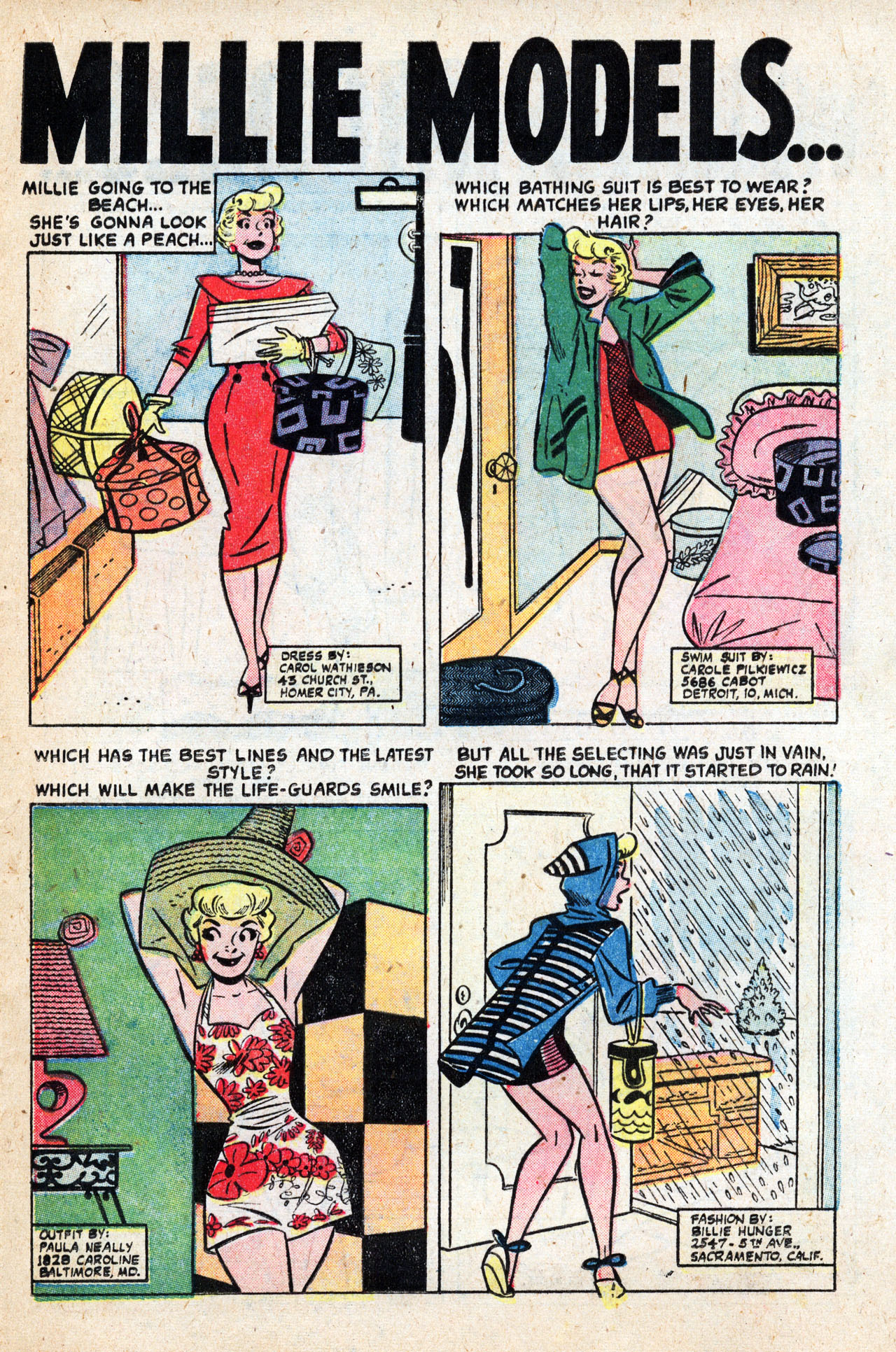 Read online Millie the Model comic -  Issue #63 - 21