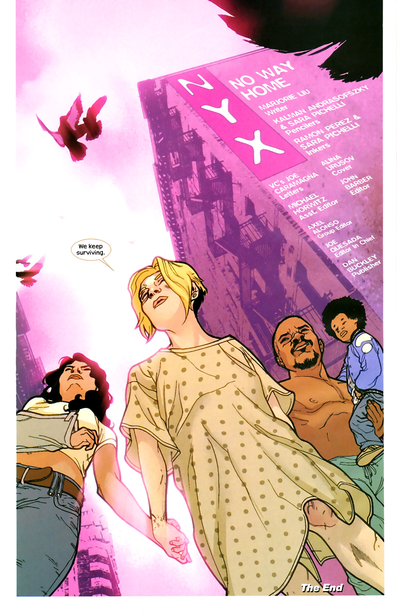 Read online NYX: No Way Home comic -  Issue #6 - 25