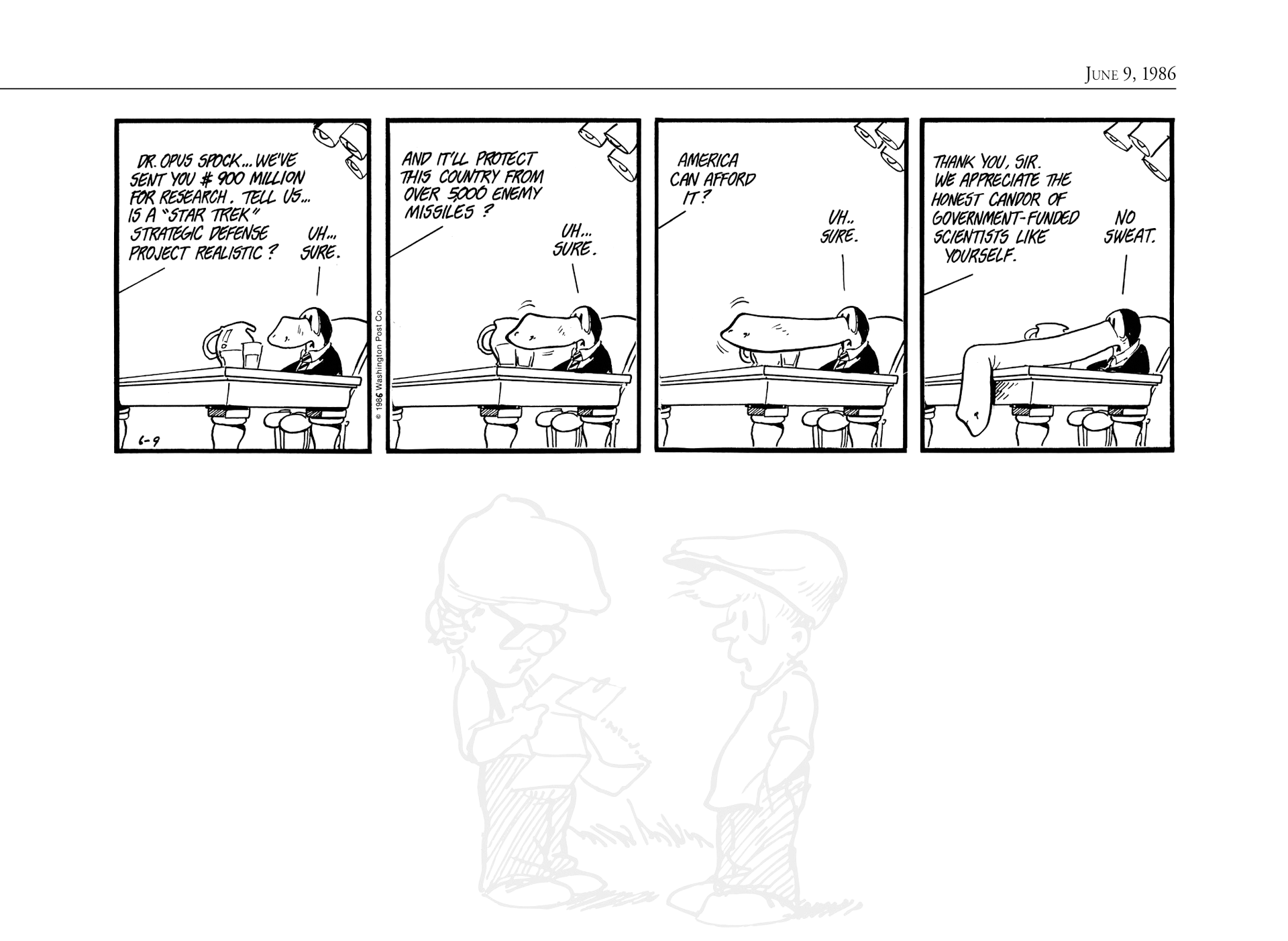Read online The Bloom County Digital Library comic -  Issue # TPB 6 (Part 2) - 19