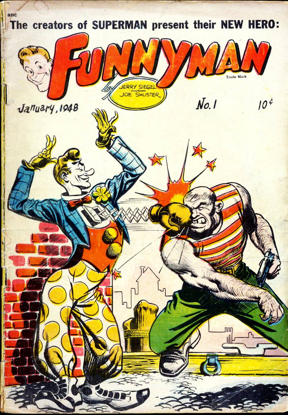 Read online Funnyman comic -  Issue #1 - 1