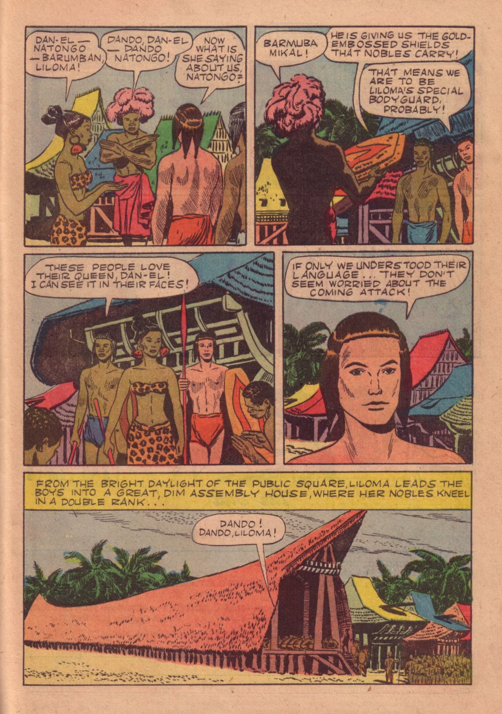 Read online Tarzan (1948) comic -  Issue #27 - 33