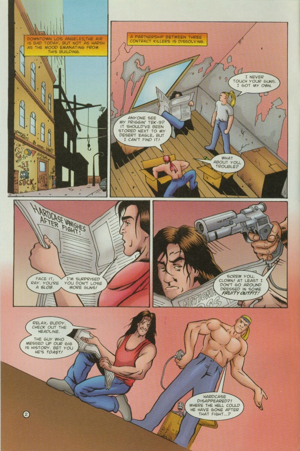 Read online Hardcase comic -  Issue #20 - 4