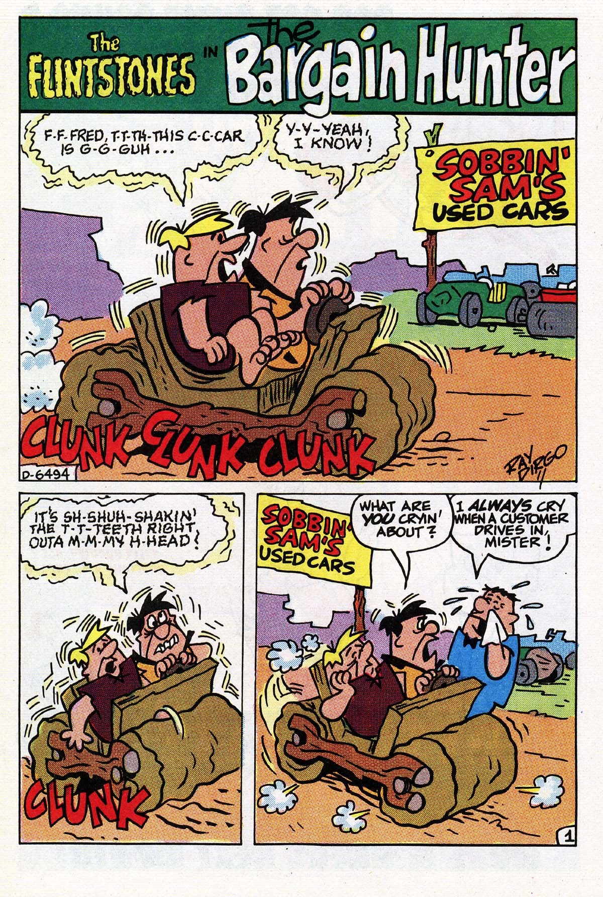 Read online The Flintstones (1992) comic -  Issue #3 - 24