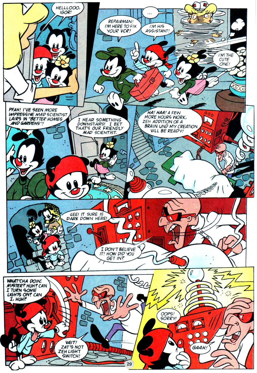 Read online Animaniacs comic -  Issue #11 - 22