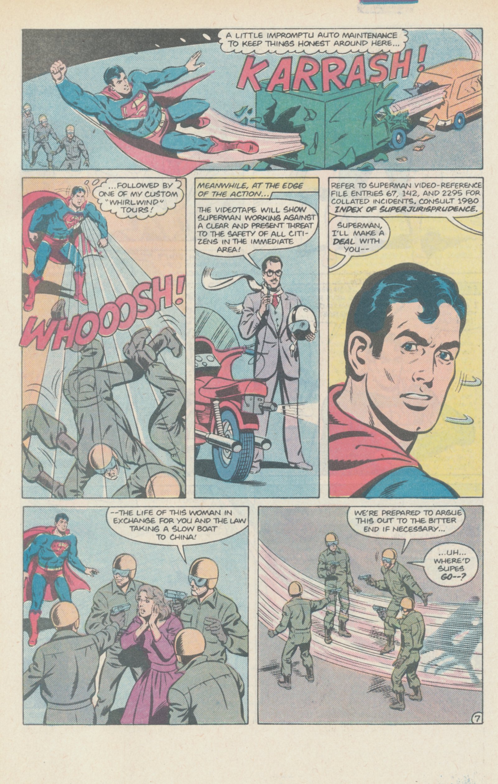 Read online Action Comics (1938) comic -  Issue #581 - 31