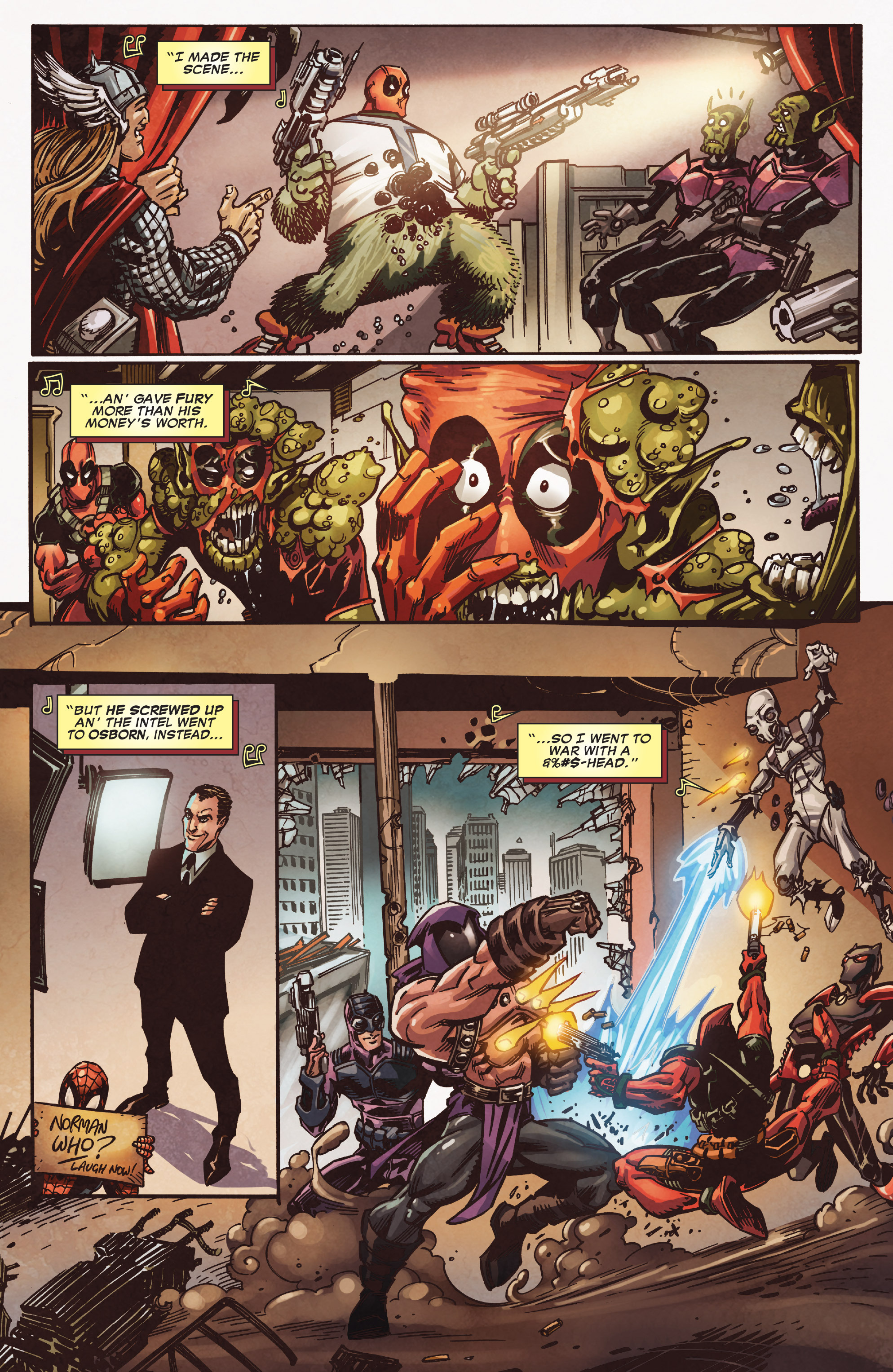 Read online True Believers: Deadpool the Musical comic -  Issue # Full - 9