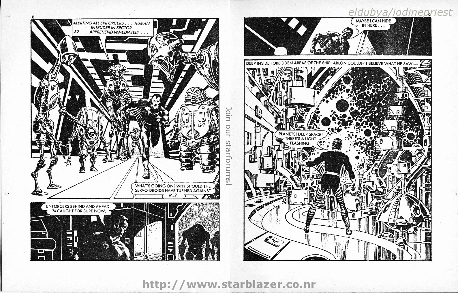 Read online Starblazer comic -  Issue #149 - 6
