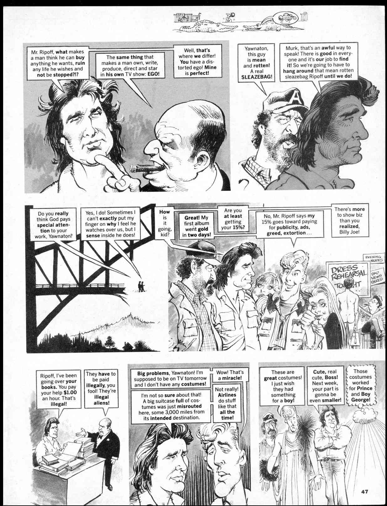 Read online MAD comic -  Issue #262 - 49