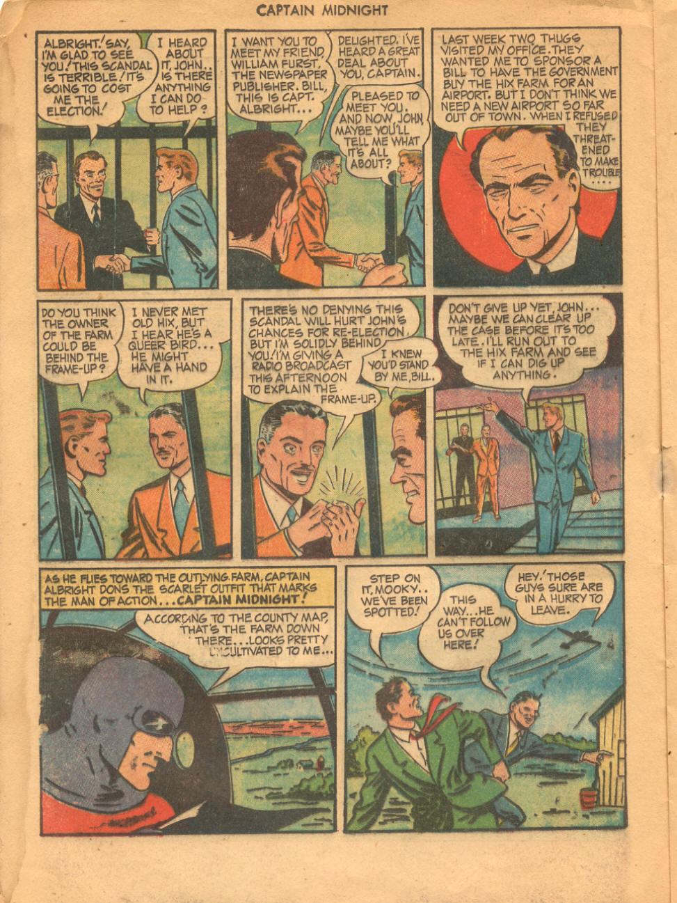 Read online Captain Midnight (1942) comic -  Issue #23 - 16