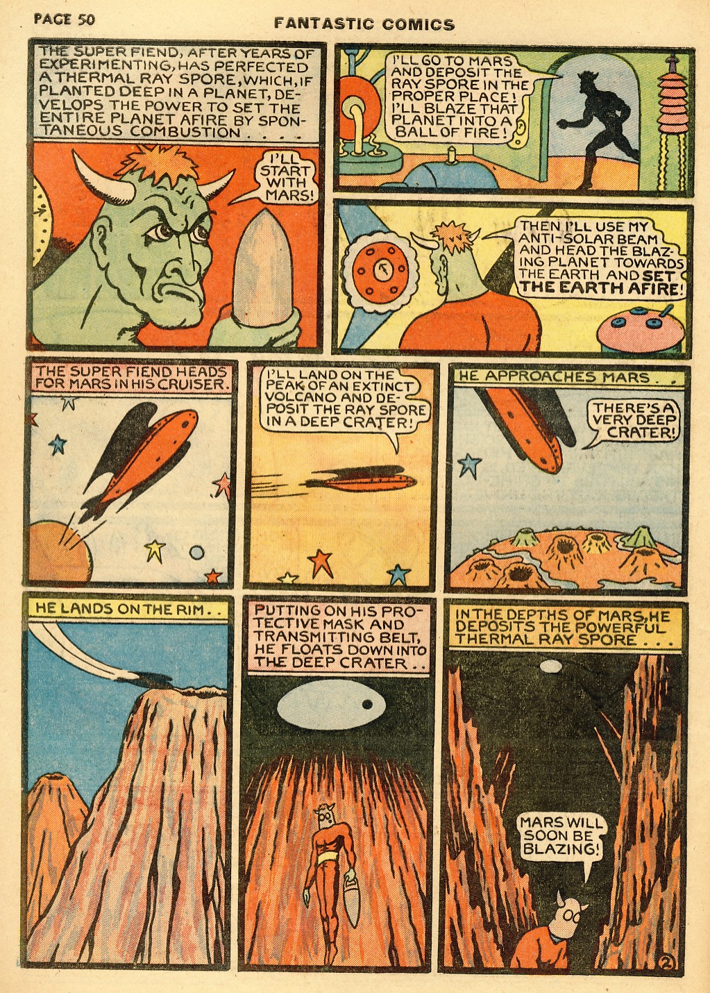 Read online Fantastic Comics comic -  Issue #10 - 51