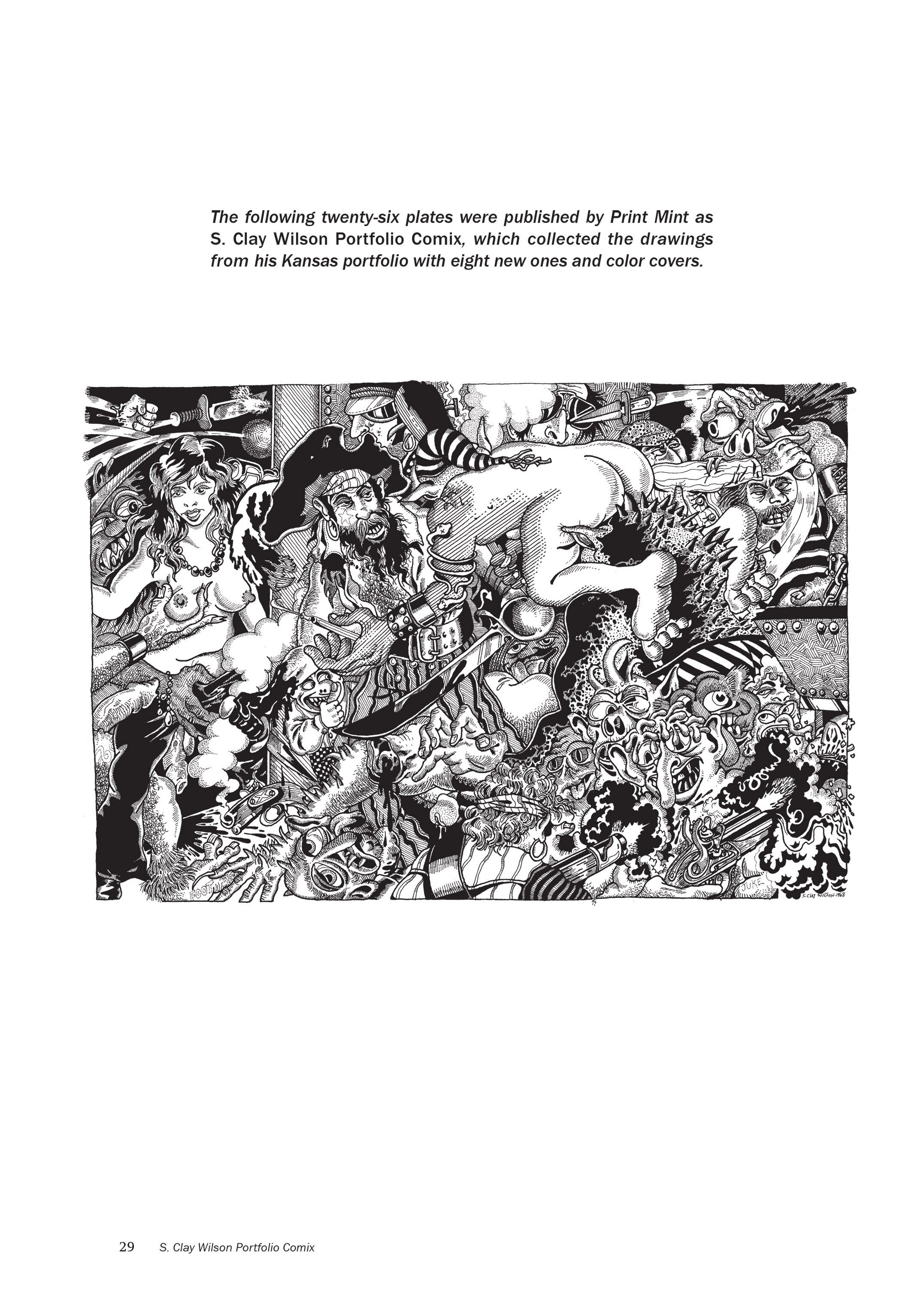 Read online The Mythology of S. Clay Wilson comic -  Issue # Pirates in the Heartland (Part 1) - 26
