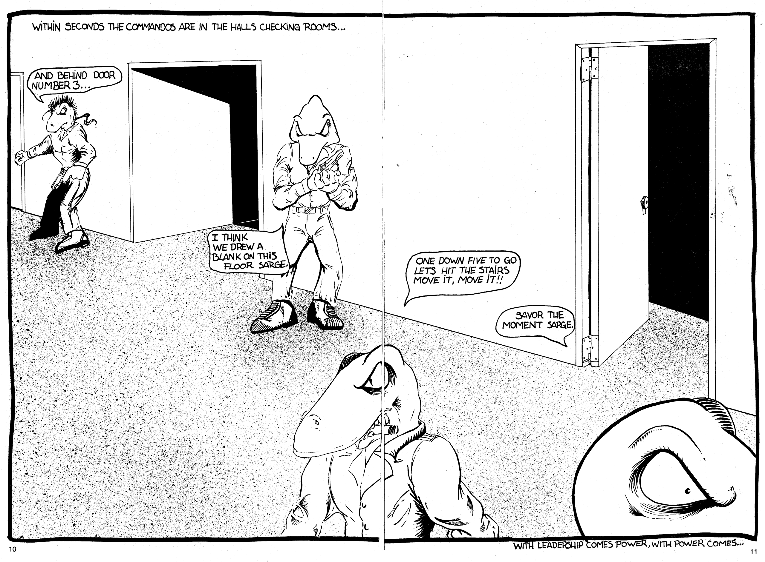 Read online Cold-Blooded Chameleon Commandos comic -  Issue #3 - 12