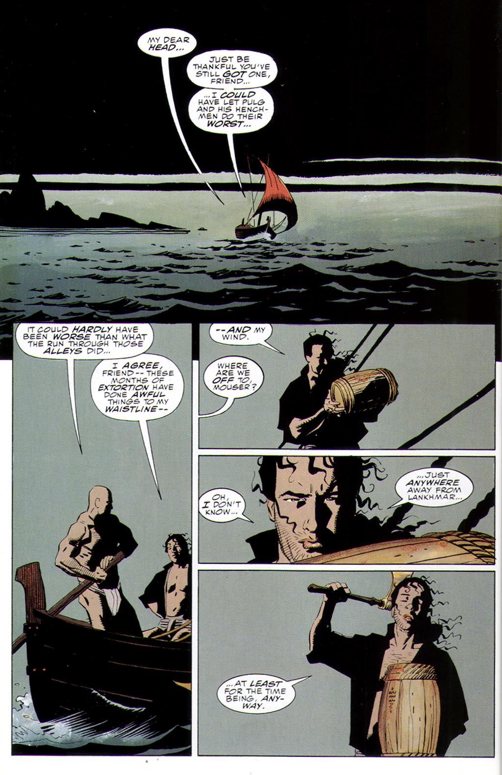 Read online Fafhrd and the Gray Mouser comic -  Issue #4 - 30