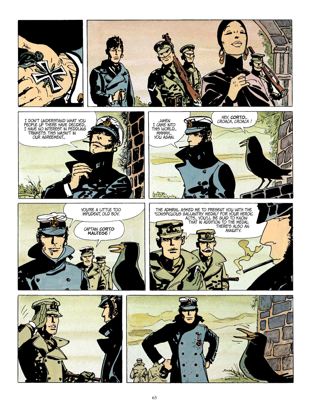 Read online Corto Maltese comic -  Issue # TPB 7 (Part 1) - 57