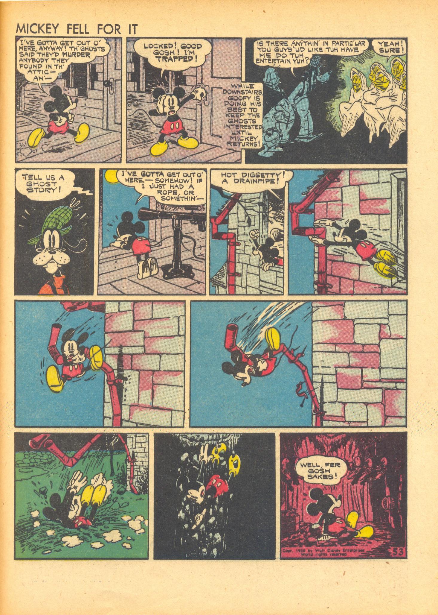 Read online Walt Disney's Comics and Stories comic -  Issue #4 - 55