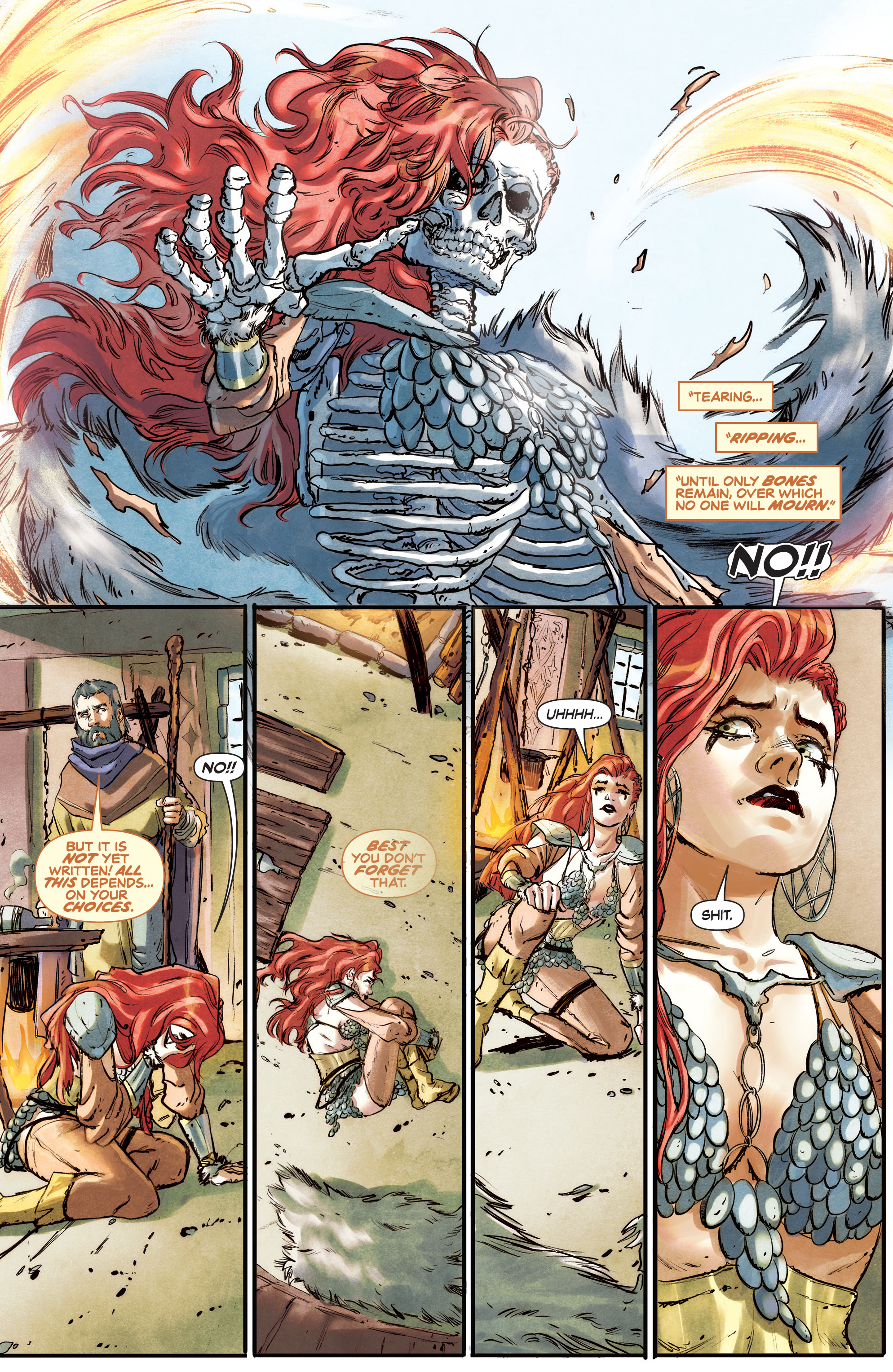 Read online Red Sonja (2019) comic -  Issue # _Holiday Special 2021 - 12
