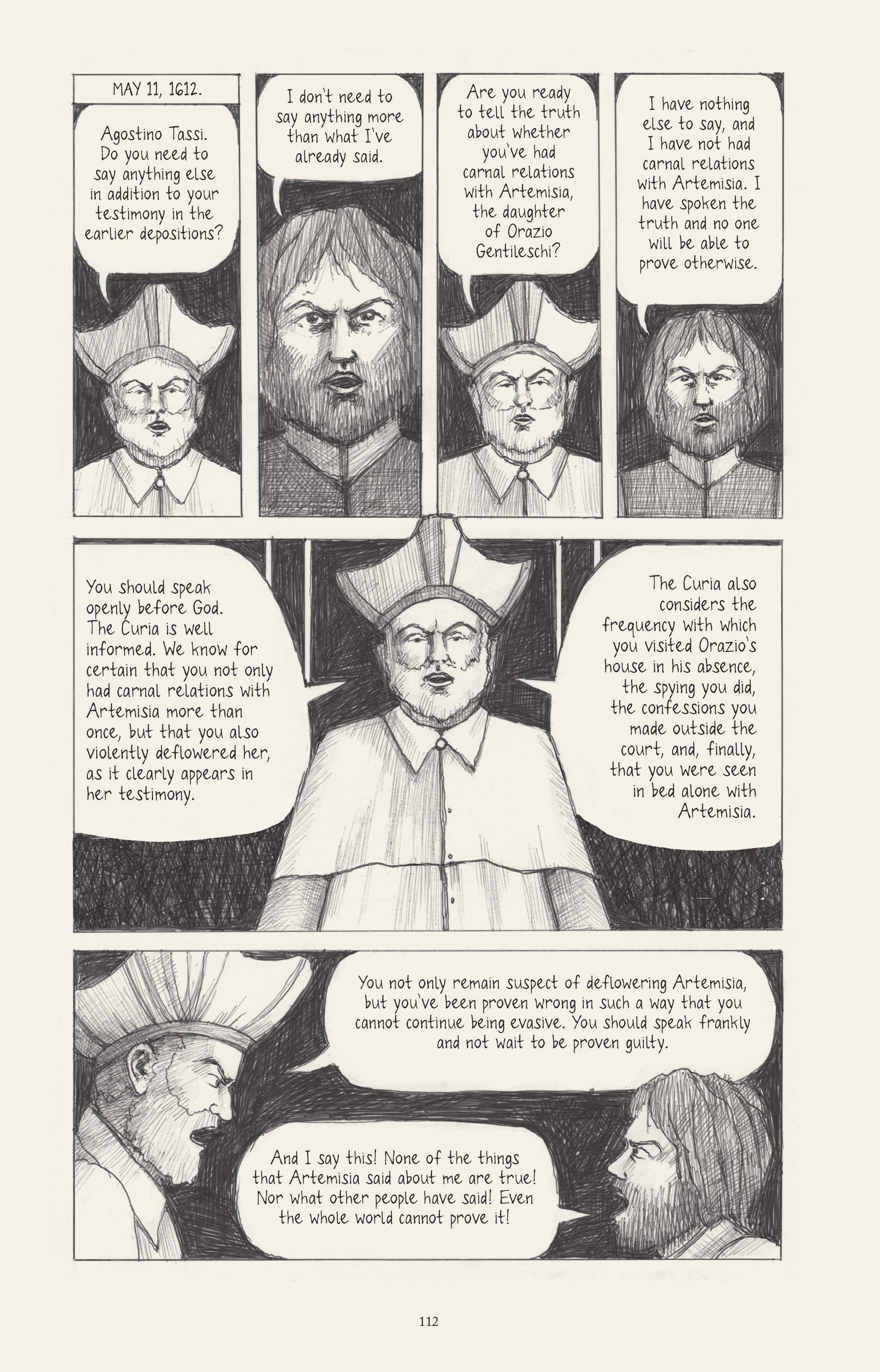 Read online I Know What I Am: The Life and Times of Artemisia Gentileschi comic -  Issue # TPB (Part 2) - 20