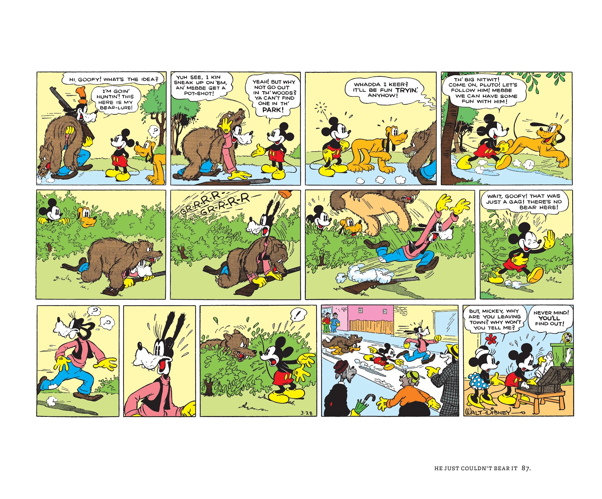 Read online Walt Disney's Mickey Mouse Color Sundays comic -  Issue # TPB 2 (Part 1) - 87