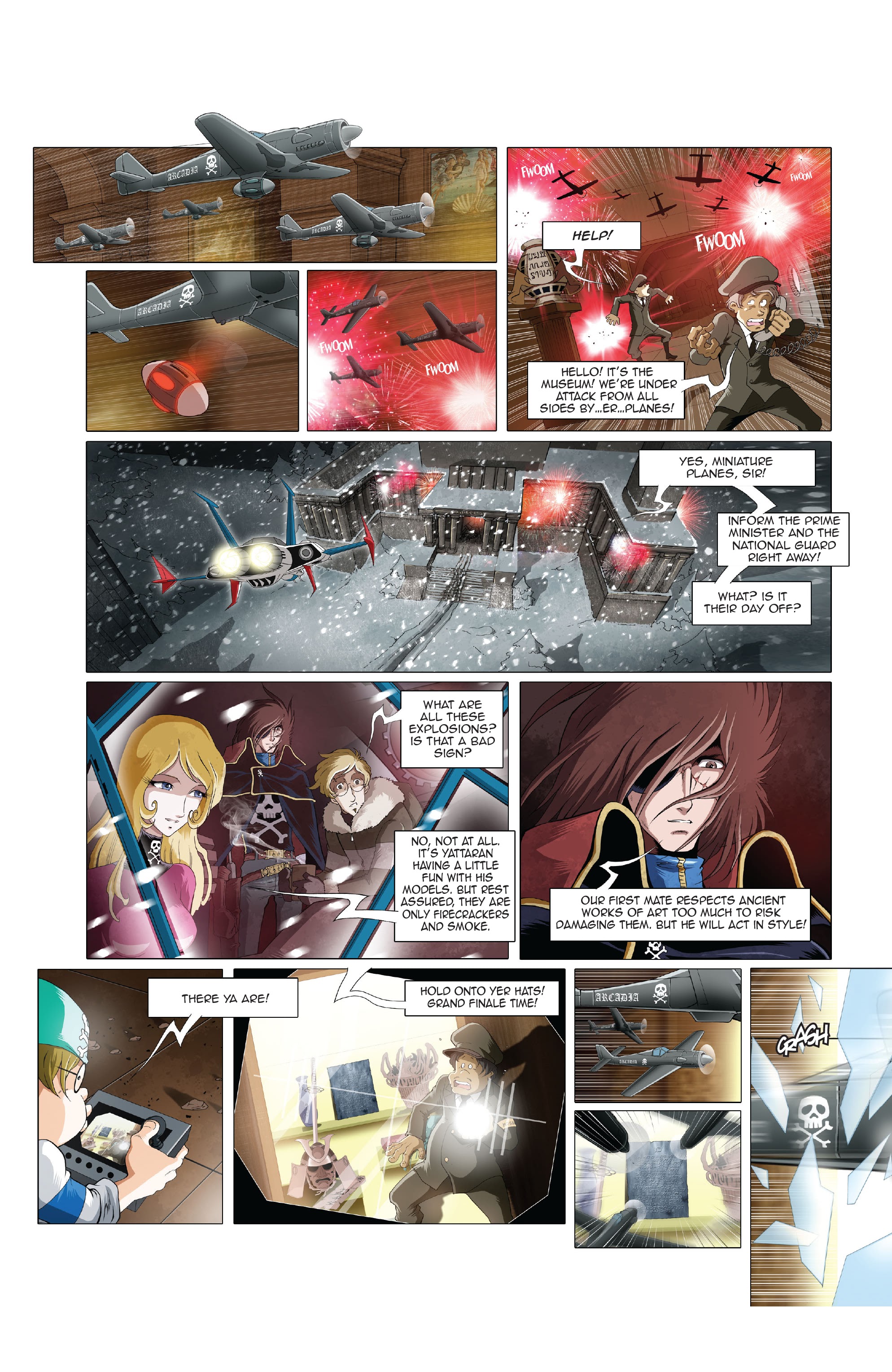 Read online Space Pirate Captain Harlock comic -  Issue #2 - 11