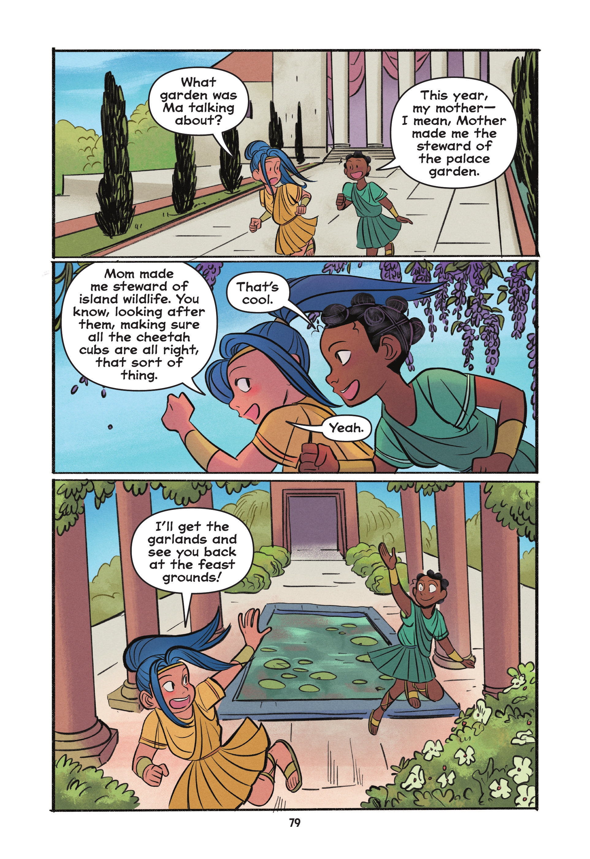 Read online Diana and Nubia: Princesses of the Amazons comic -  Issue # TPB (Part 1) - 77