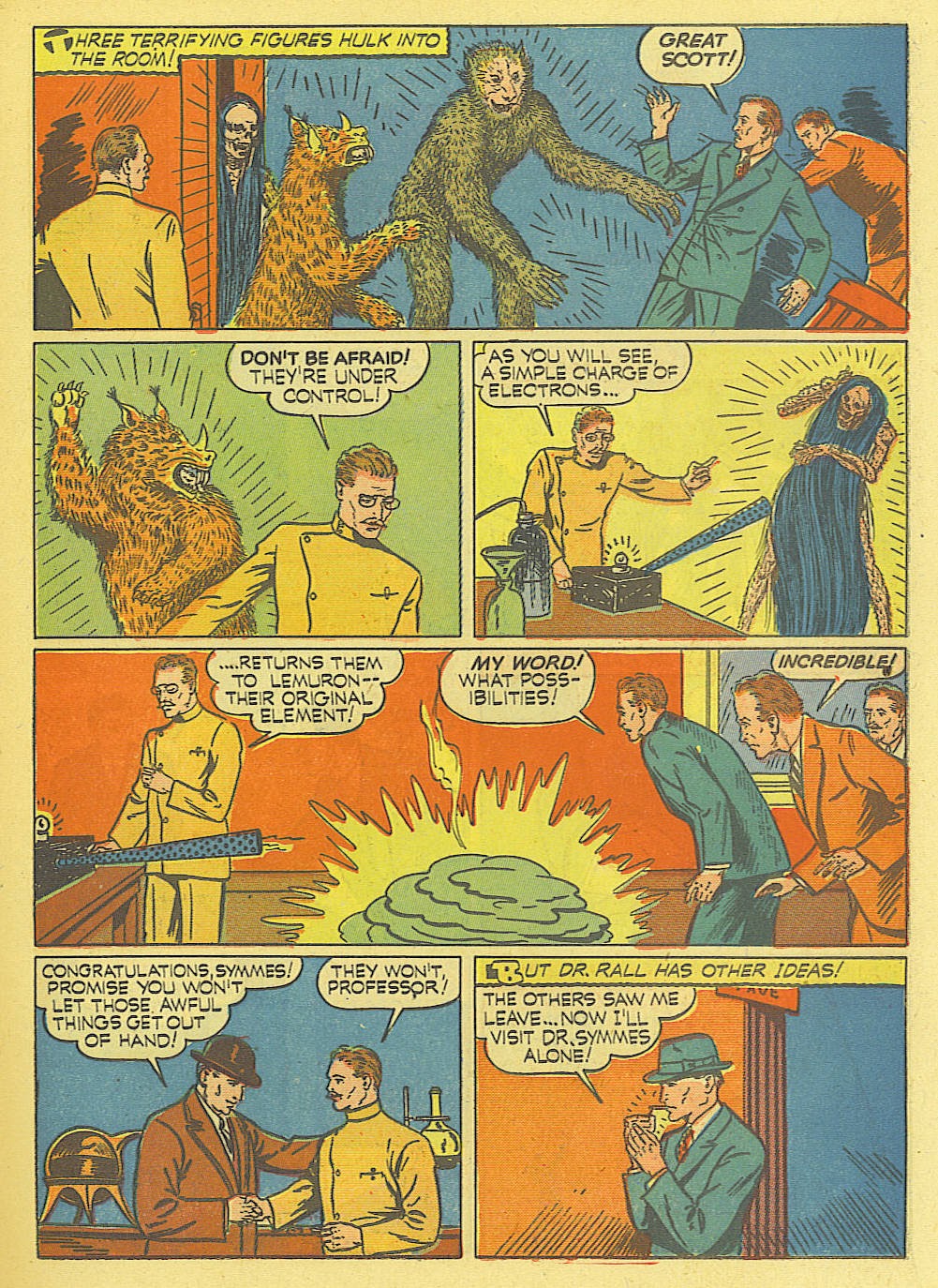 Read online Startling Comics comic -  Issue #6 - 31