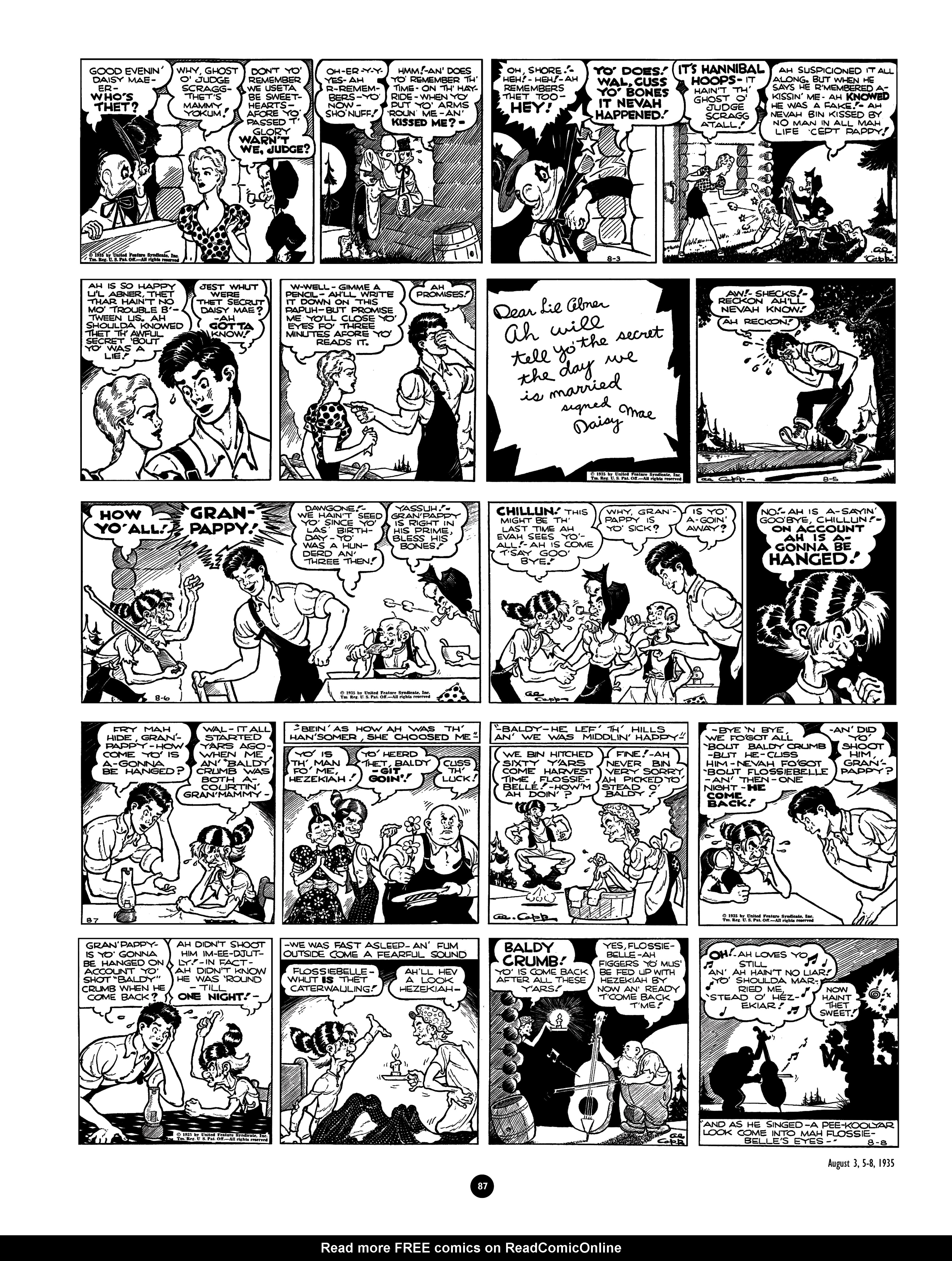 Read online Al Capp's Li'l Abner Complete Daily & Color Sunday Comics comic -  Issue # TPB 1 (Part 1) - 88