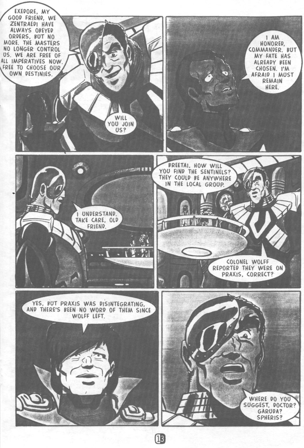 Read online Robotech II: The Sentinels comic -  Issue #19 - 16