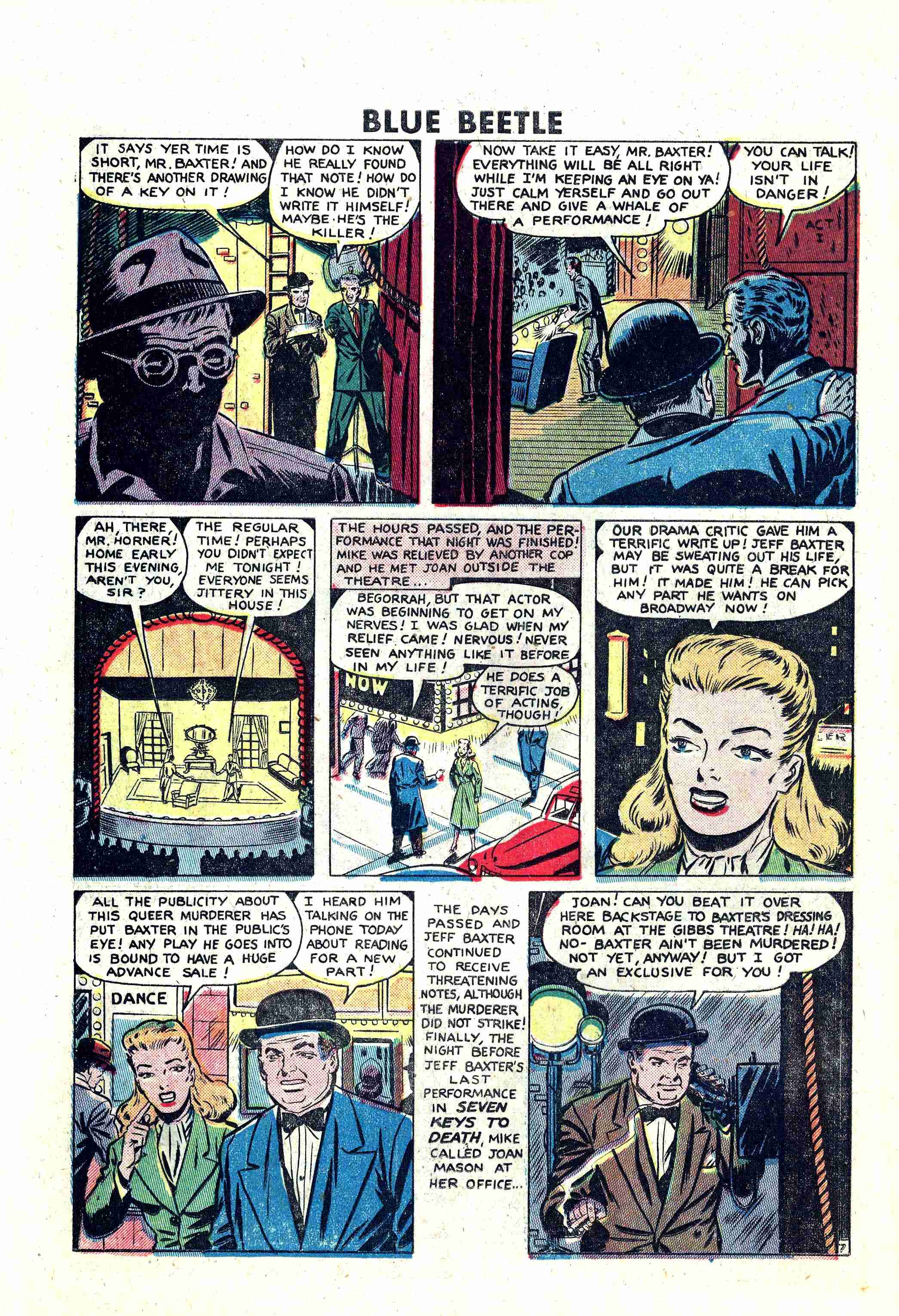 Read online The Blue Beetle comic -  Issue #60 - 18