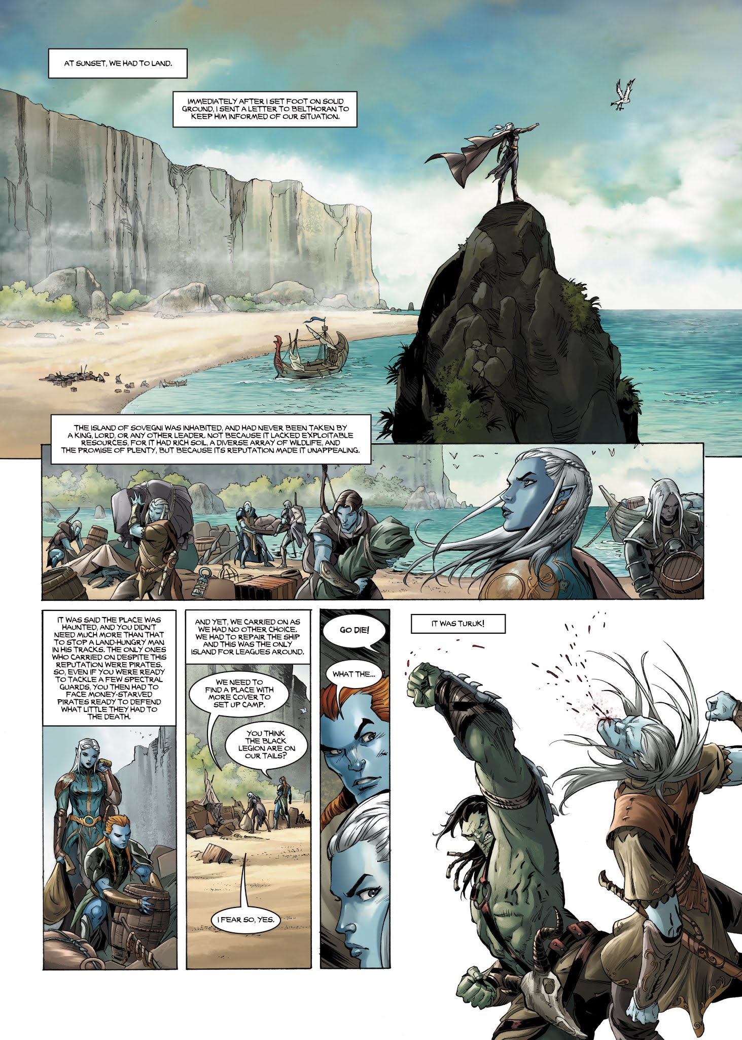 Read online Elves comic -  Issue #21 - 36