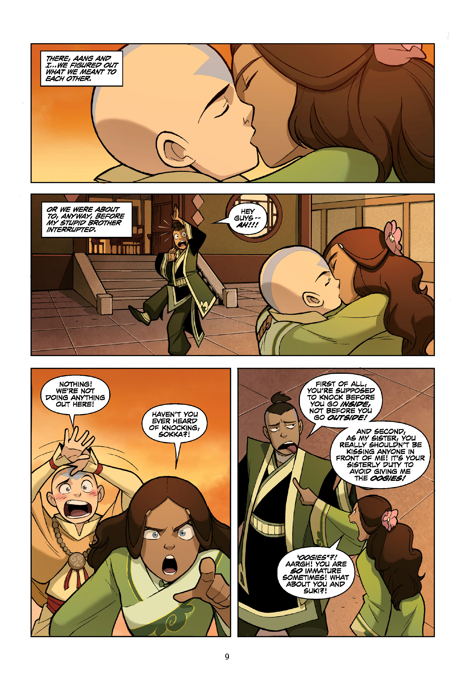 Read online Nickelodeon Avatar: The Last Airbender - The Promise comic -  Issue # _TPB Omnibus (Part 1) - 10