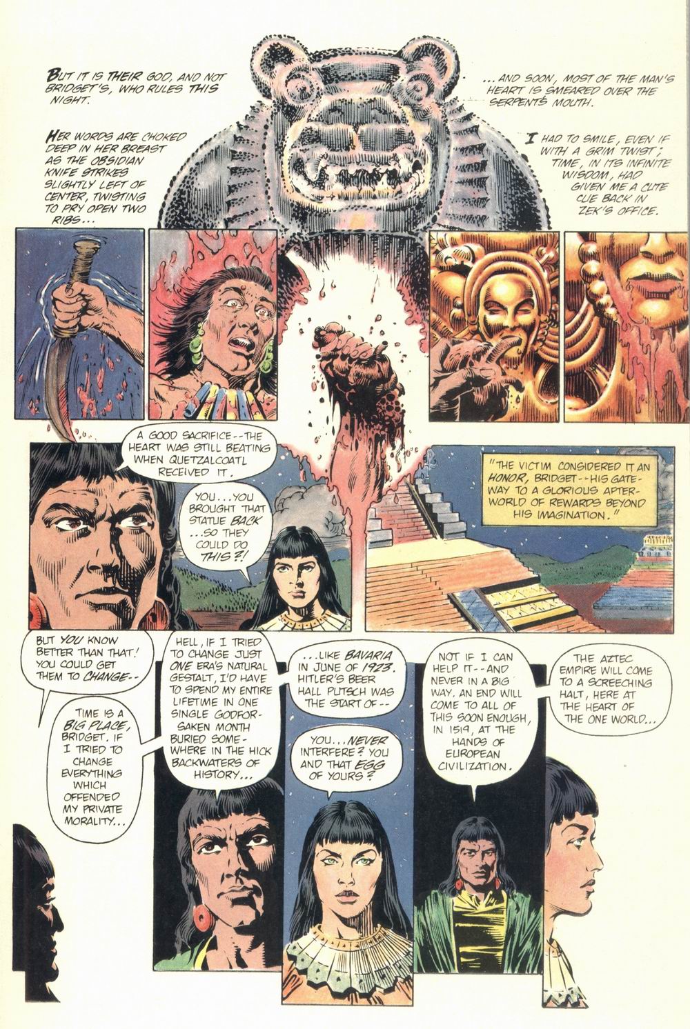 Read online Aztec Ace comic -  Issue #1 - 21