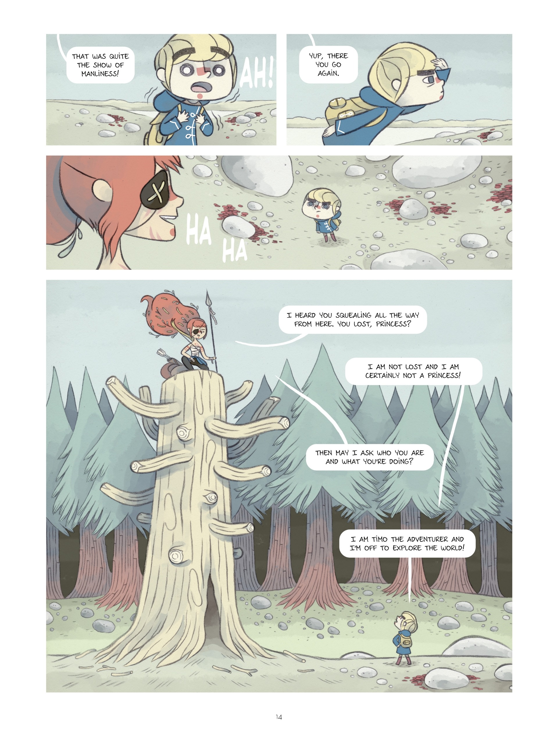 Read online Timo the Adventurer comic -  Issue #1 - 14