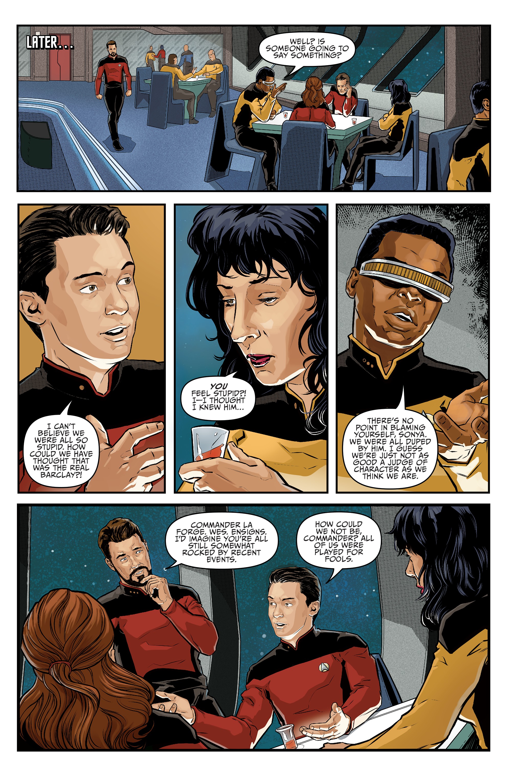 Read online Star Trek: The Next Generation: Terra Incognita comic -  Issue #6 - 17