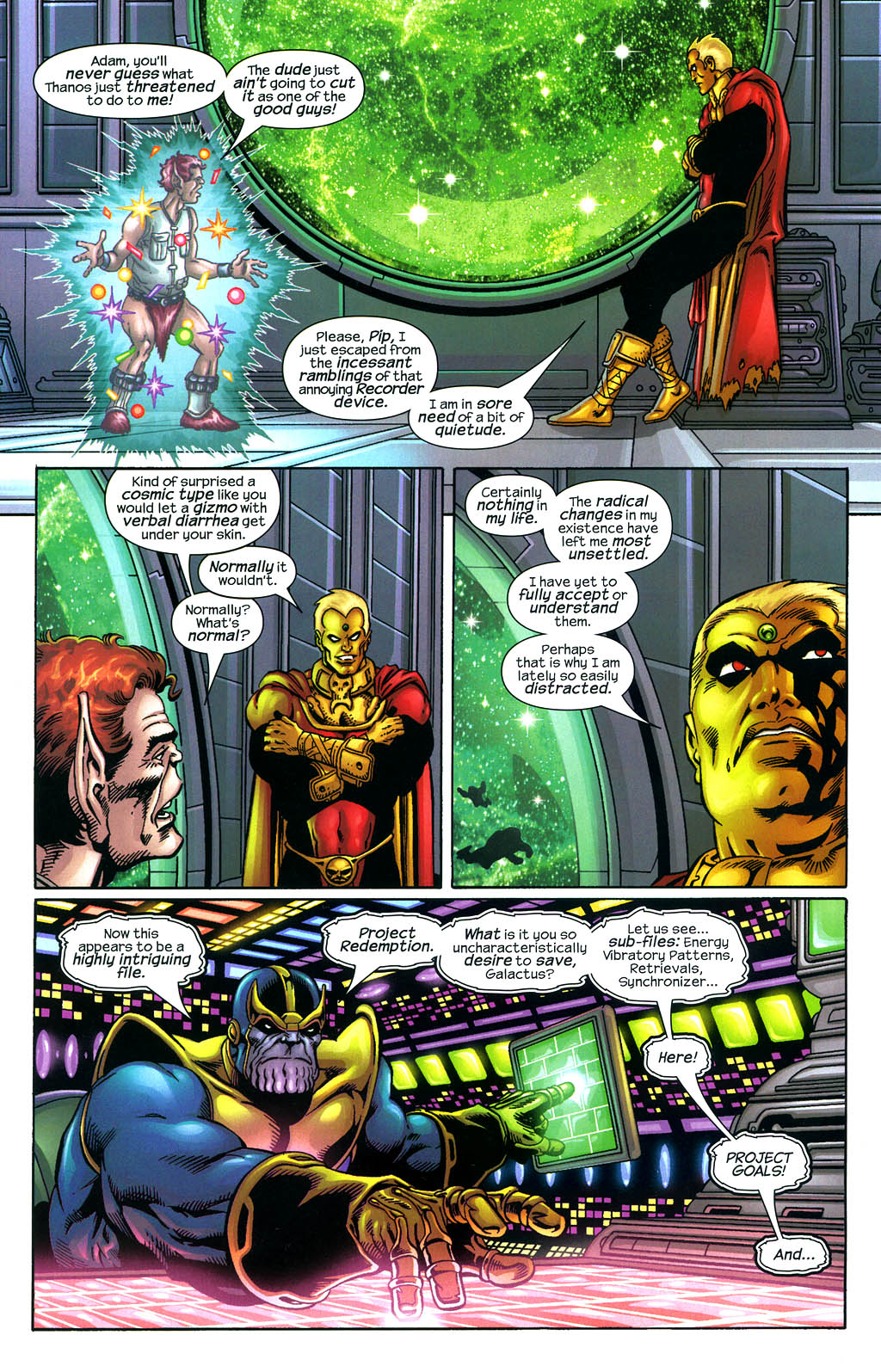 Read online Thanos (2003) comic -  Issue #4 - 11