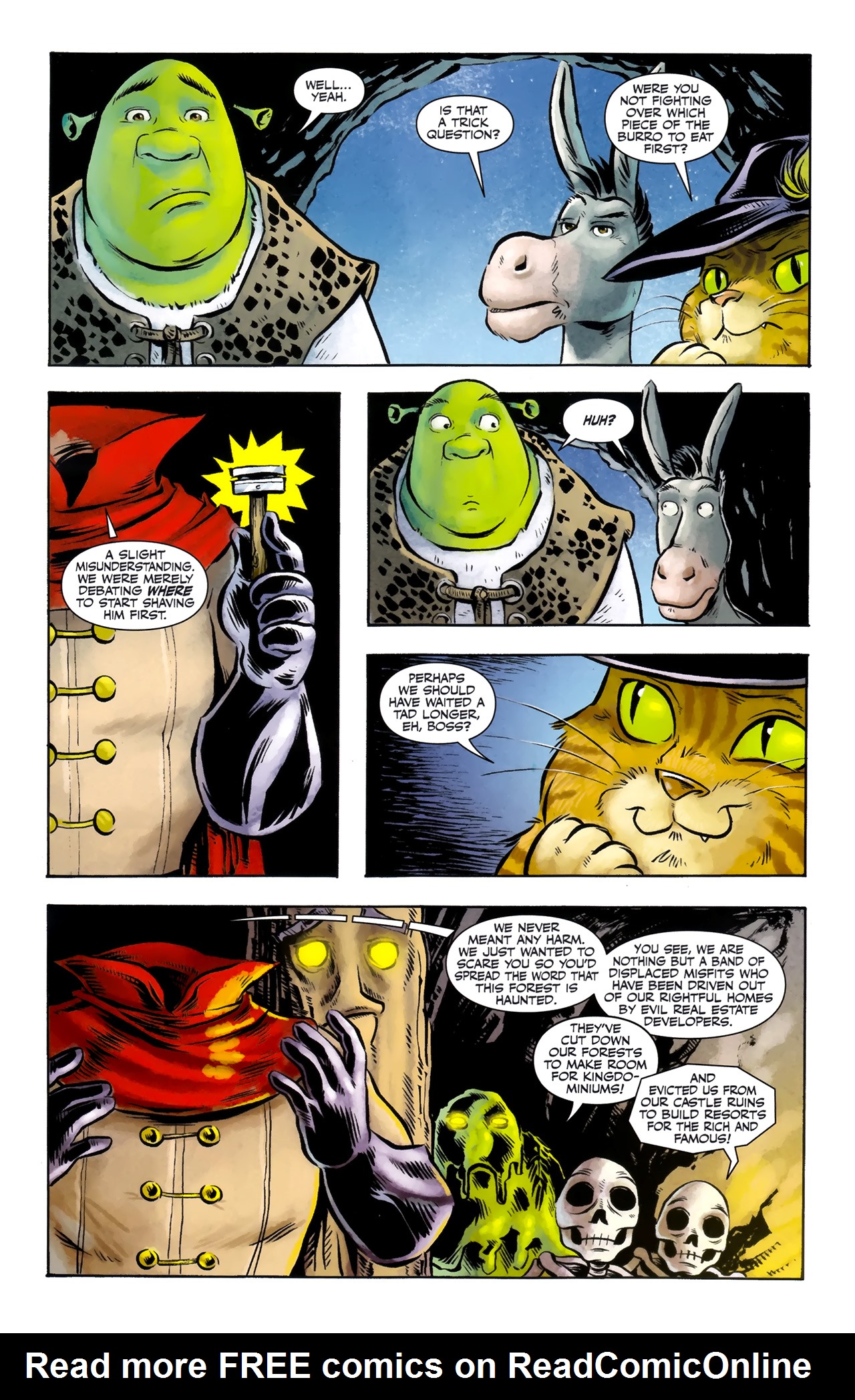 Read online Shrek (2010) comic -  Issue #2 - 20