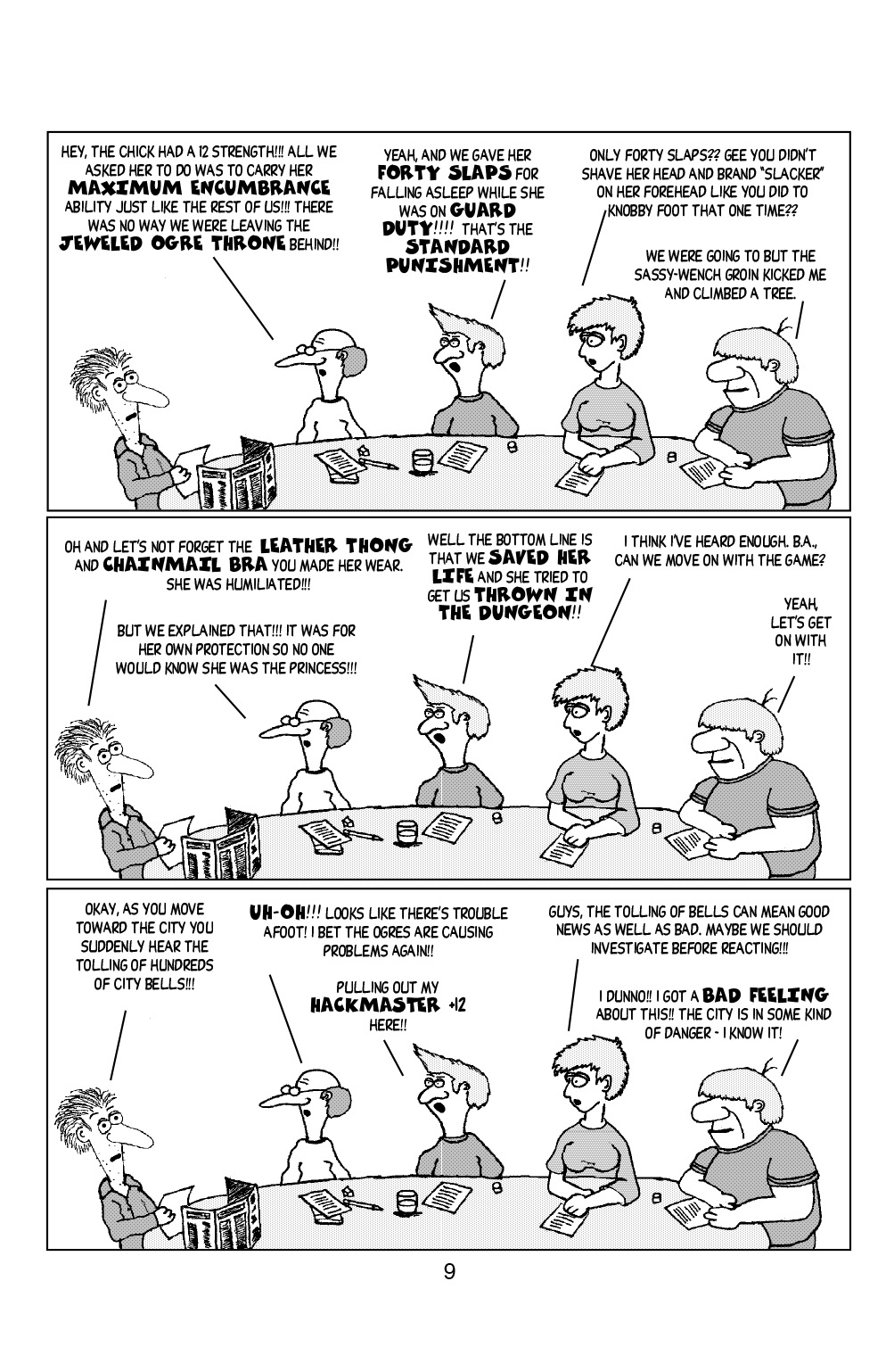 Read online Knights of the Dinner Table comic -  Issue #7 - 11