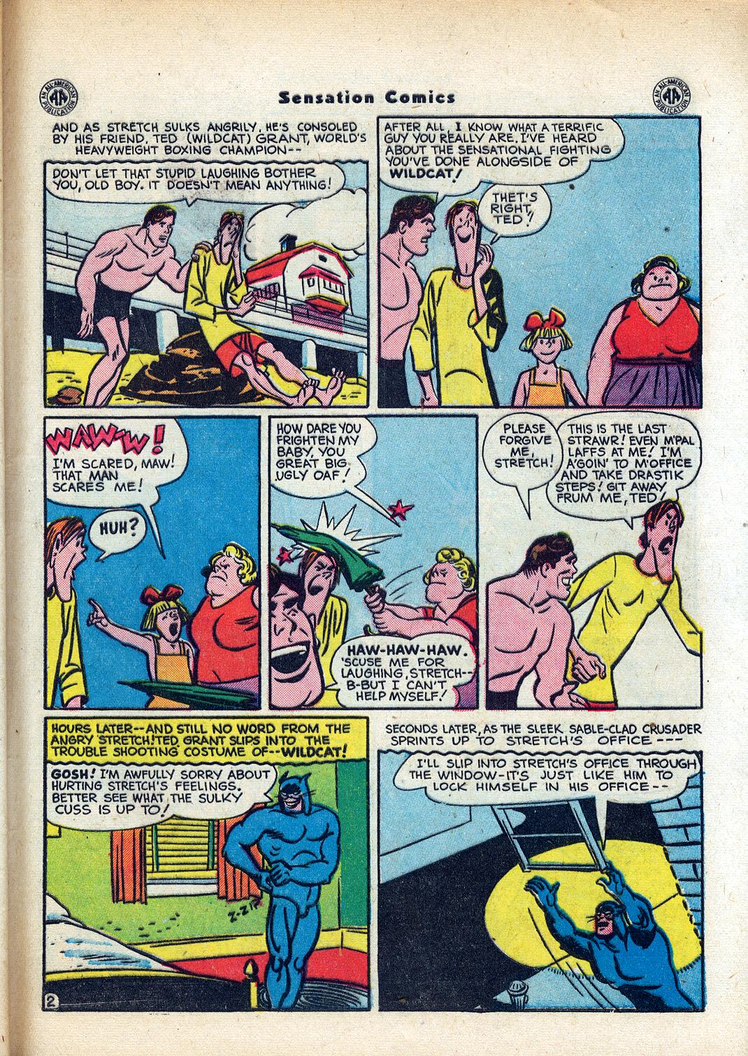 Read online Sensation (Mystery) Comics comic -  Issue #45 - 43