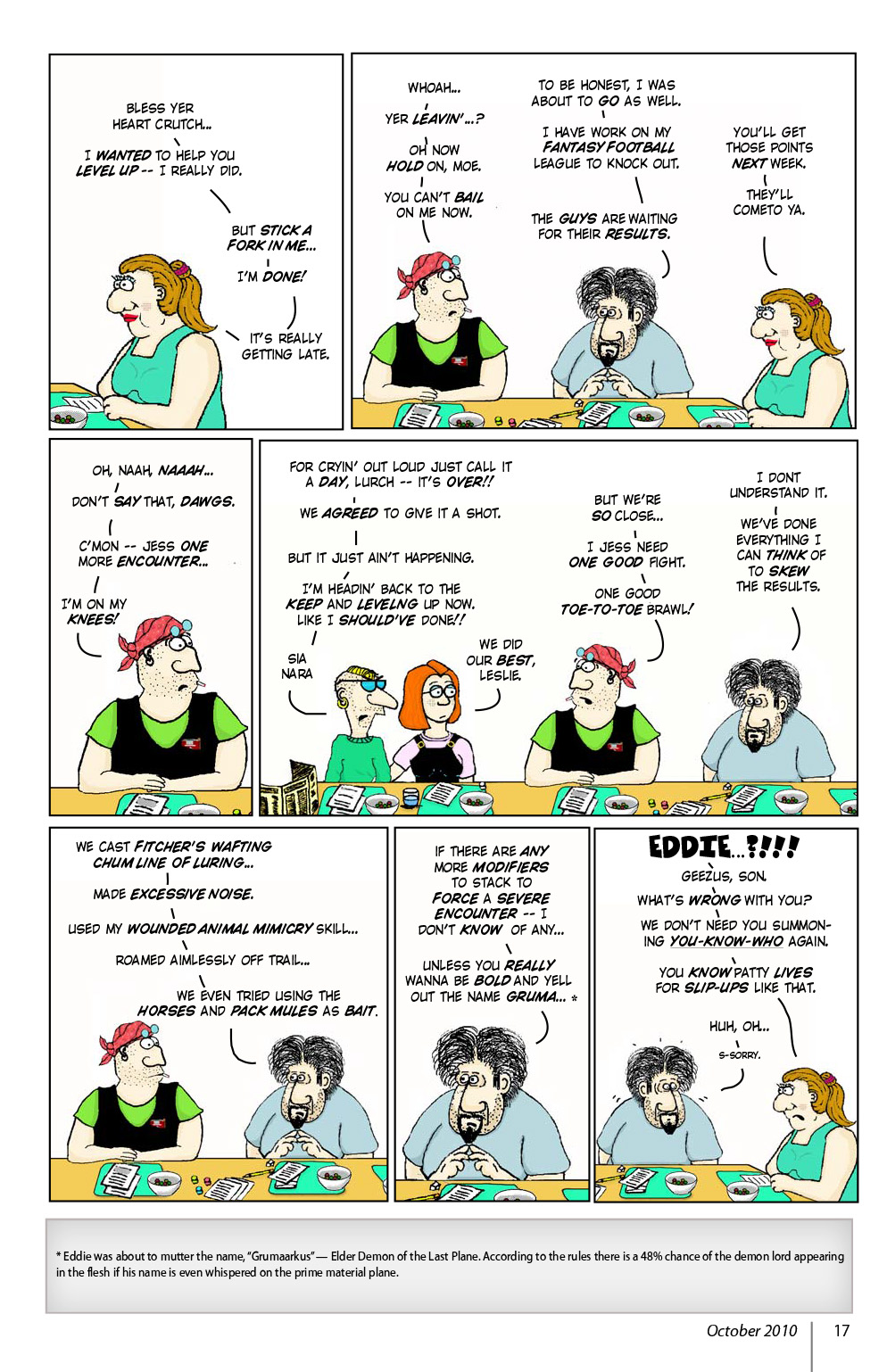 Read online Knights of the Dinner Table comic -  Issue #168 - 19