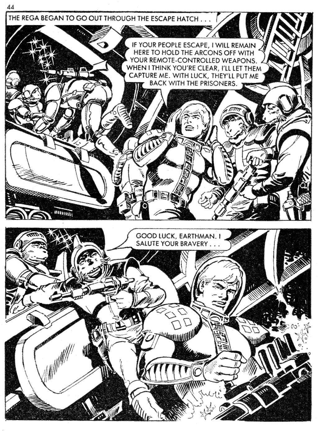 Read online Starblazer comic -  Issue #159 - 44