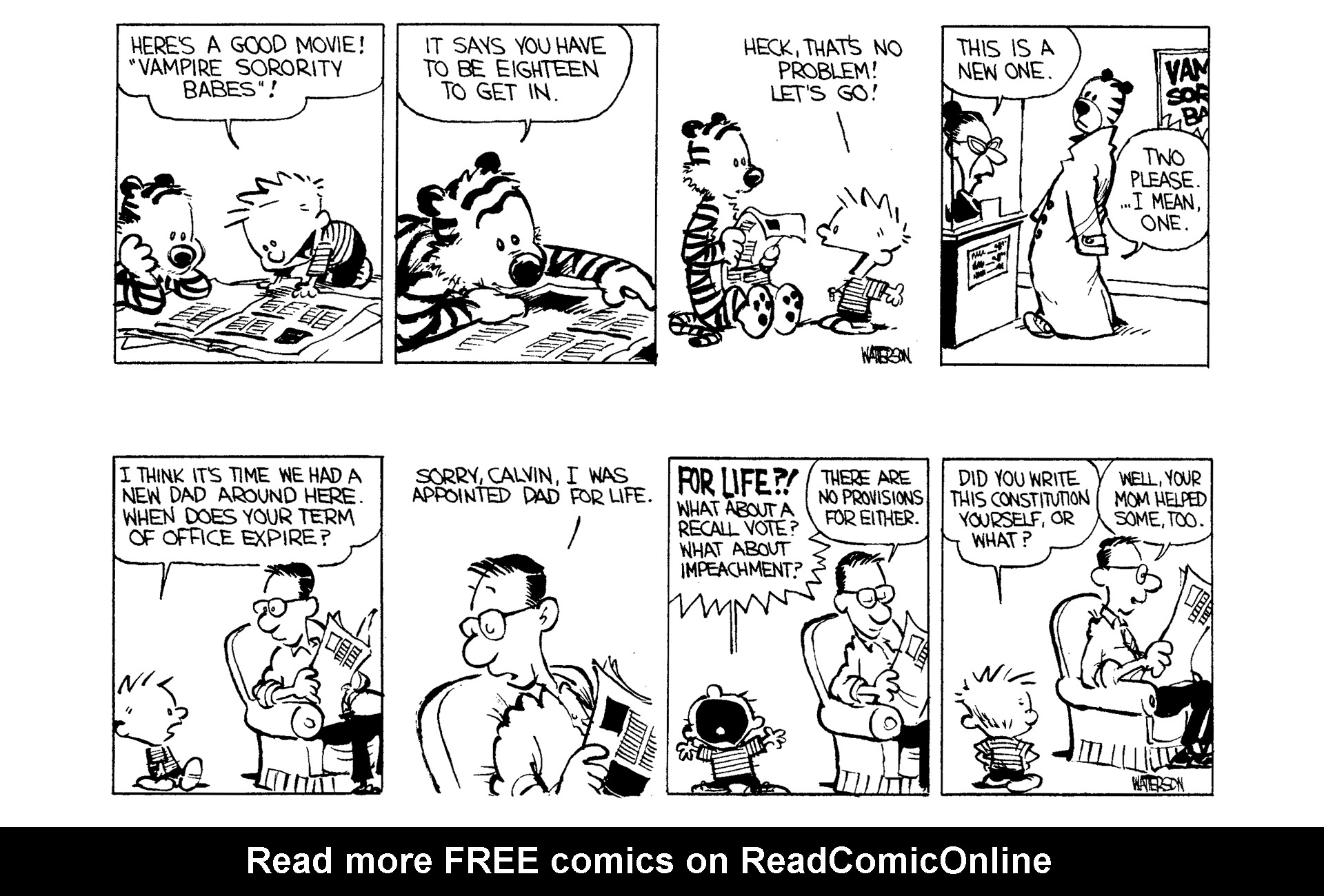 Read online Calvin and Hobbes comic -  Issue #1 - 64